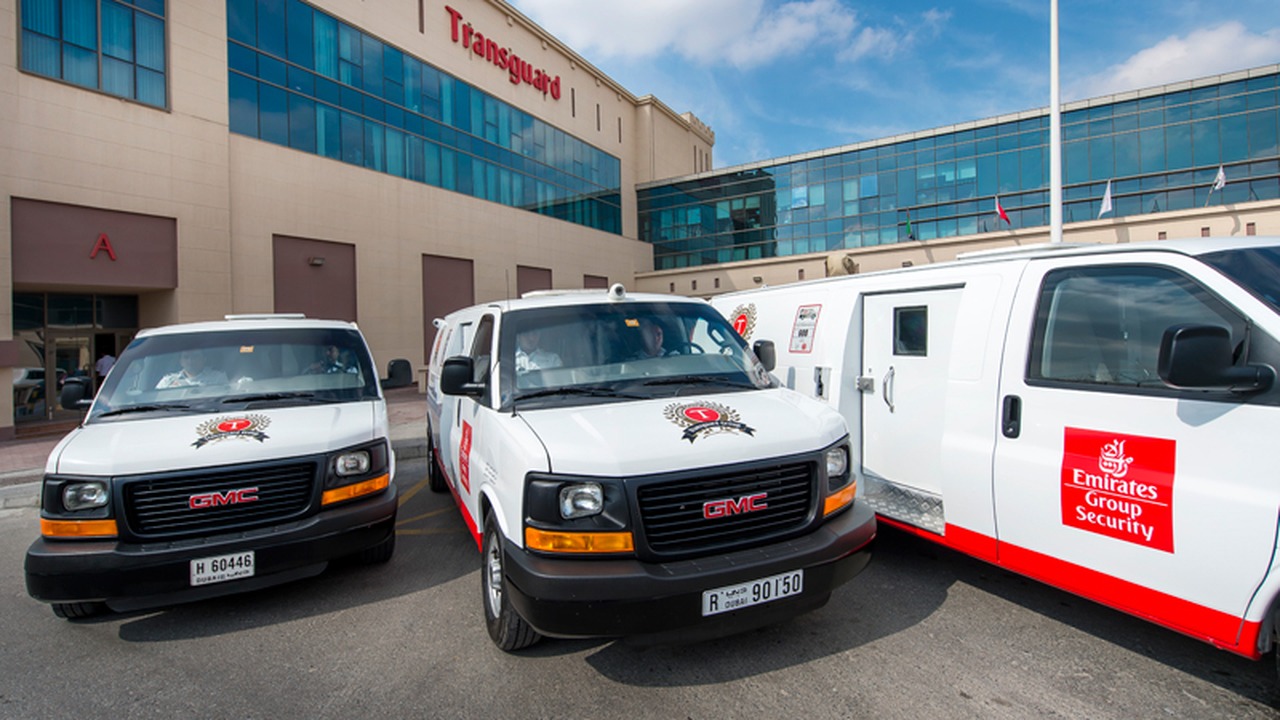 Transguard secure logistics fleet